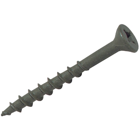 Grip-Rite No. 8 x 1-1/4 In. Premium-Coated Combo Wood Exterior Screw 25 Lb. Pail P114SBK